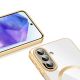 3. Tech-Protect MagFlex MagSafe Case for Samsung Galaxy A27 5G - Transparent Gold