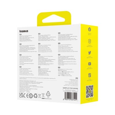 13. Baseus Bowie E5x TWS Wireless Headphones - Blue