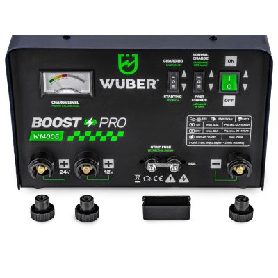 4. Battery Charger with Jump Starter 40 A 12 V/24 V W14005 WUBER