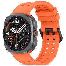 Tech-Protect Silicone Air Strap for Samsung Galaxy Watch Ultra 47mm - Orange