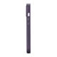 6. iCarer Case Leather Cover Case for iPhone 14 Dark Purple (WMI14220705-DP) (MagSafe Compatible)
