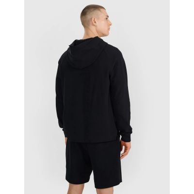 4. Men's sweatshirt with hood, open, 4F 4FWSS25TSWSM1558-20S