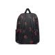 5. Vans Old Skool Classic Backpack – Black with Roses 22L