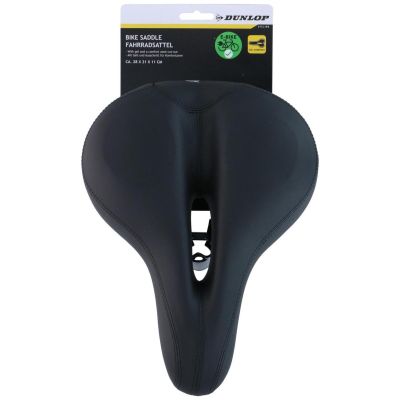 5. DUNLOP SPORTS GEL BICYCLE SADDLE 28x21CM