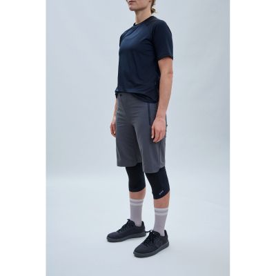3. POC W's Essential Enduro Shorts Gray