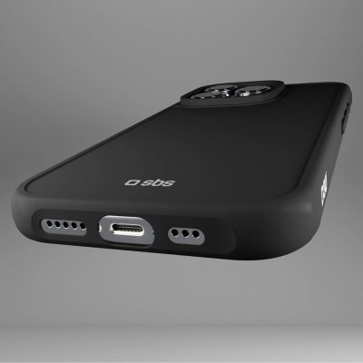 5. SBS Full Active D3O Case for iPhone 16 Pro - Black