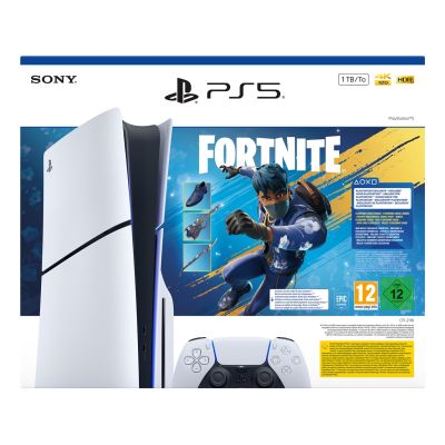 17. PlayStation 5 Slim + Fortnite Blossoming Chaos