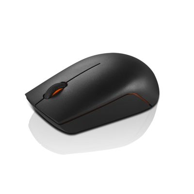 2. Lenovo 300 Wireless Compact Mouse GX30K79401 (optical; 1000 DPI; black)