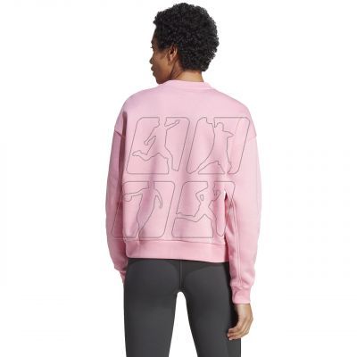 2. Adidas All Szn Fleece Graphic Sweatshirt IC8716