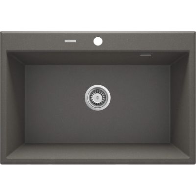 5. Deante Eridan Single-bowl granite sink without drainer - anthracite ZQE_T103