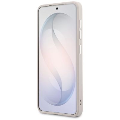 5. Karl Lagerfeld Embossed Ring RSG Logo MagSafe Case for Samsung Galaxy S26 - Pink