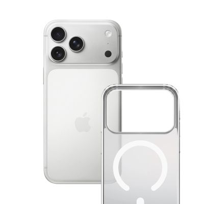 4. 3mk Frosty MagCase for iPhone 17 Pro - White