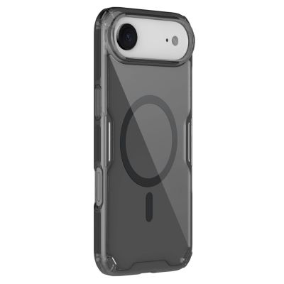 3. Nillkin Nature TPU Pro Magnetic Case Compatible with MagSafe for iPhone 17 Air - Translucent Black