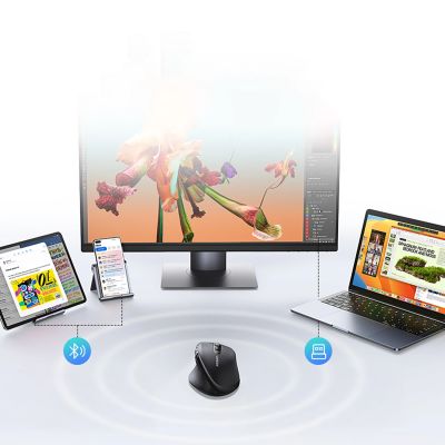 11. Ugreen wireless optical mouse - black