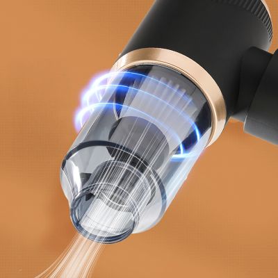 8. Mini Foldable Handheld Car Vacuum Cleaner with Blower Function - Black