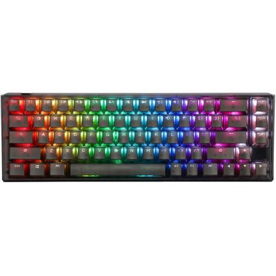 11. Ducky One 3 Aura Black SF Gaming Keyboard, RGB LED - MX-Speed-Silver