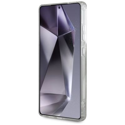 5. Case Karl Lagerfeld Button Karl Head Printed Logo MagSafe Samsung Galaxy S25 Ultra white