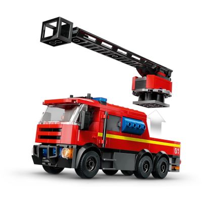 15. LEGO City 60414 Fire Station with Fire Truck
