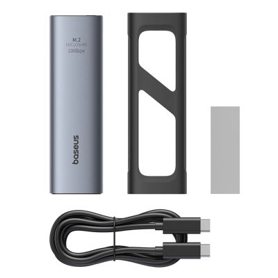 6. Baseus FlyJoy M.2 NVMe 10Gb/s SSD Caddy - Gray