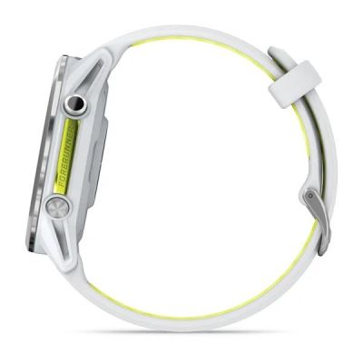 16. Garmin Forerunner 970 Whitestone/Amp Yellow Sports Watch