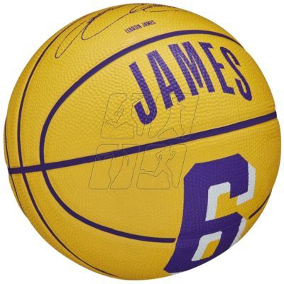 2. Ball Wilson NBA Player Icon Stephen Curry Mini Ball WZ4007401XB