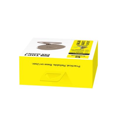11. Baseus GoTrip DC1 Magnetic Holder Compatible with MagSafe for Windshield/Dashboard - Gold