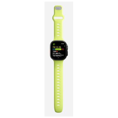 6. Nomad Tempo Band Light Green Rubber