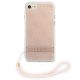 3. Guess GUOHCI8H4STP iPhone SE 2022 / SE 2020 / 7/ 8 pink/pink hardcase 4G Print Strap