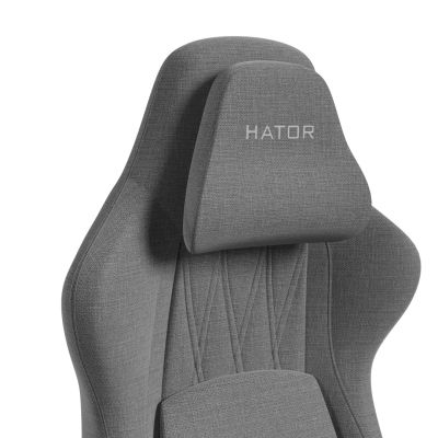 4. HATOR Darkside 3M Fabric Universal Gaming Chair Gray
