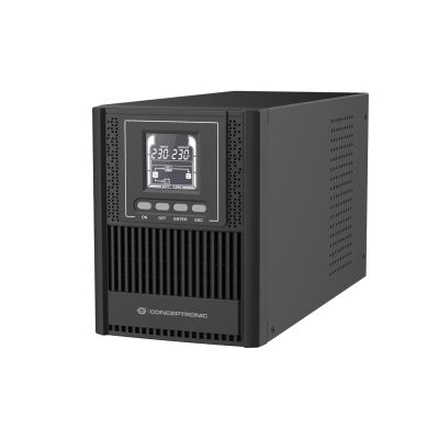 4. CONCEPTRONIC UPS 1000VA/900W/4xIEC/HID USB/+Online Tower sw
