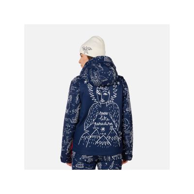 3. ROSSIGNOL W JCC SUBLIM JKT women's ski jacket navy blue