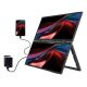 6. Verbatim Portable 15.6" FHD Dual Monitor Essentials Portable Monitor Black 39.6 cm (15.6") LCD 1920 x 1080 px