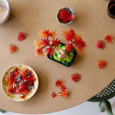 10. LEGO BOTANICALS 10348 Japanese Maple Bonsai