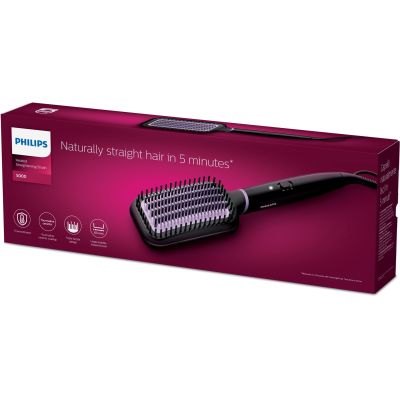 3. Philips StyleCare Large Heated Straightening Brush