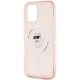 5. Karl Lagerfeld IML Choupette MagSafe case for iPhone 12/12 Pro - pink