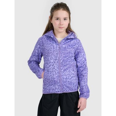 Girls' softshell jacket, windproof membrane 5000, 4F 4FJRAW25TSOFF507-90A
