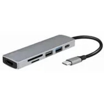 LogiLink UA0343 USB 3.2 Gen 1 (3.1 Gen 1) Type-C Aluminum Docking Station