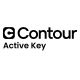 2. Contour Design Active Key AK-C4110 Medical Keyboard RF Wireless QWERTZ German White