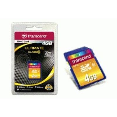 2. SD Card 4GB Transcend SDHC Class10