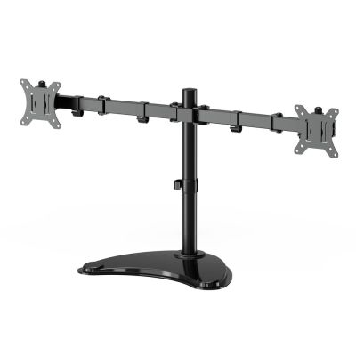 GEMBIRD DESK STAND FOR TWO MONITORS (ADJUSTABLE) 13”-32”, UP TO 8 KG