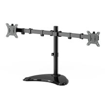GEMBIRD DESK STAND FOR TWO MONITORS (ADJUSTABLE) 13”-32”, UP TO 8 KG