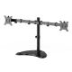GEMBIRD DESK STAND FOR TWO MONITORS (ADJUSTABLE) 13”-32”, UP TO 8 KG