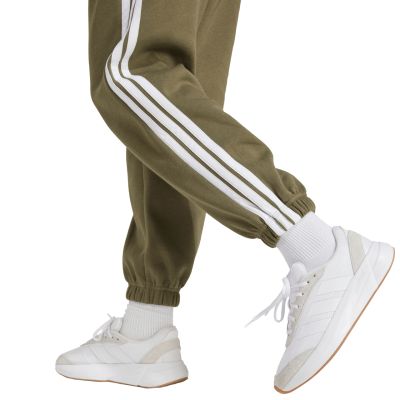 11. adidas Essentials 3-Stripes Fleece Loose-Fit W JX7698 pants