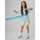 4. Girls' loose plain T-shirt 4F 4FJRSS26TTSHF3984-33S
