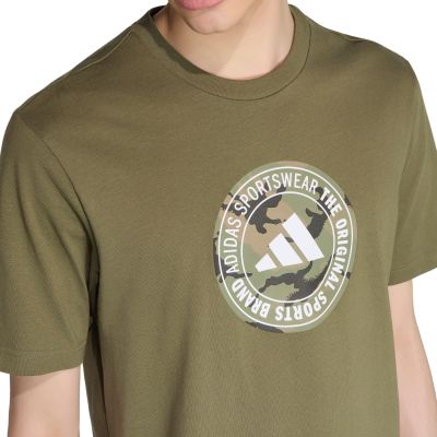 5. Men's adidas Camo T-shirt olive KC7164