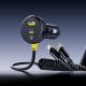 9. Baseus Circular 60W USB-A + USB-C Car Charger with Built-in Lightning + USB-C Cable 1.4m - Black