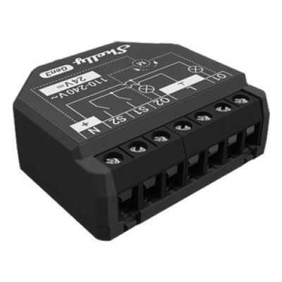 Shelly 2PM Gen3 Smart Switch 2P Black