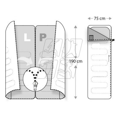 15. Meteor Dreamer R 81116 sleeping bag