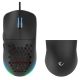 3. RAMPAGE WIRED GAMING MOUSE 12800 DPI BLINK BLACK