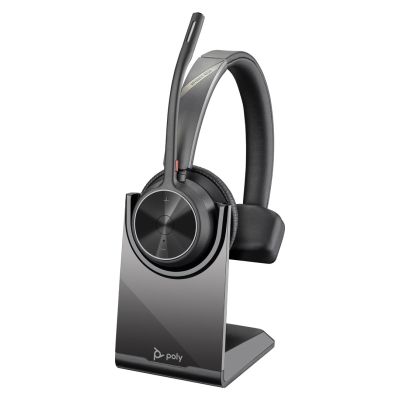 49. POLY Voyager 4310 USB-C Headset + BT700 Adapter + Charging Dock